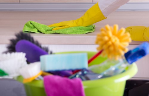 Office cleaners in Collierswood maintaining a professional workplace