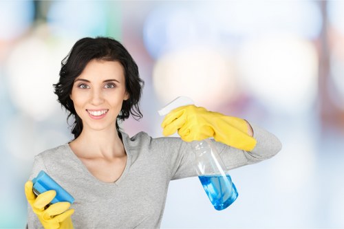 Cleaner in Collierswood providing professional home cleaning
