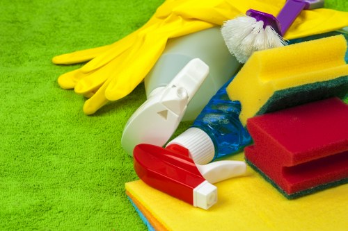 Eco-friendly cleaning products used by cleaners in Collierswood