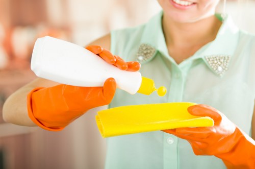 Cleaner handling service responsibilities and liability documentation